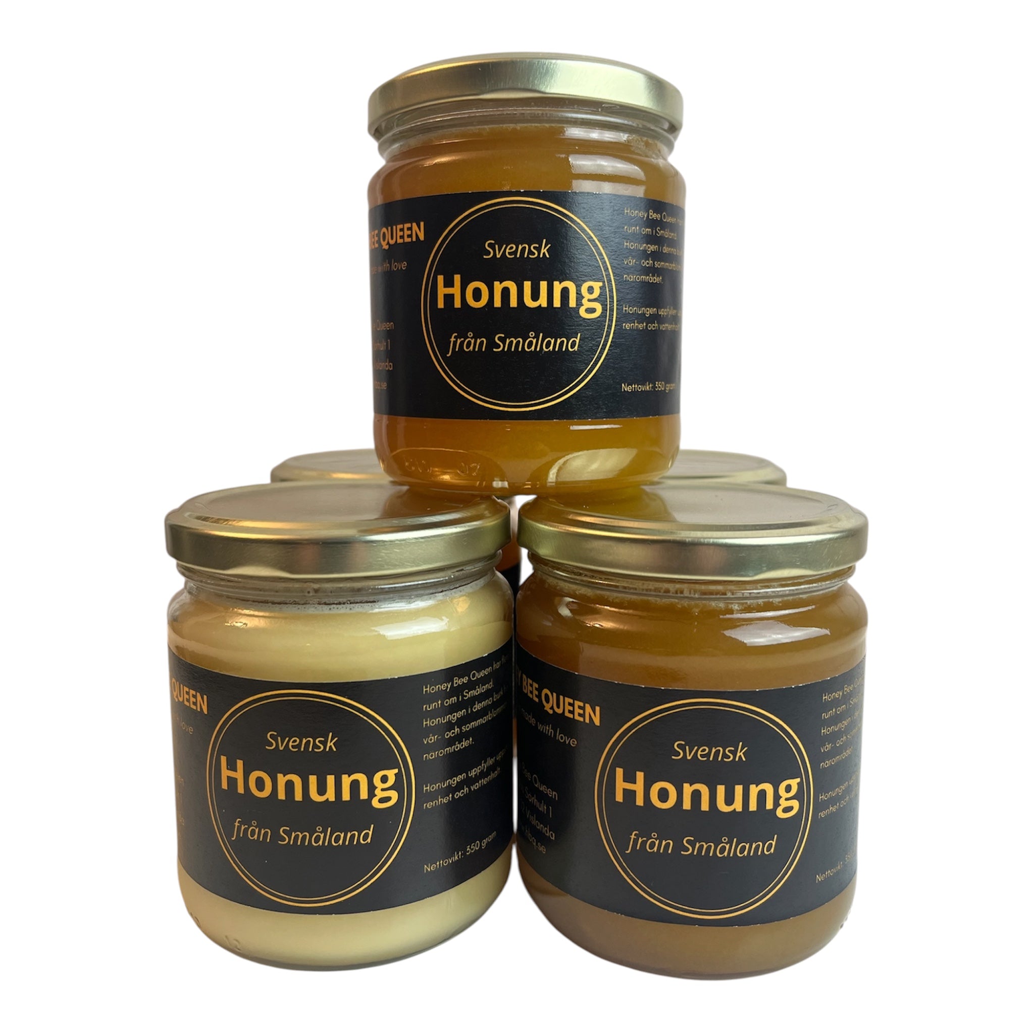Honungsfavoriter - 5 burkar honung